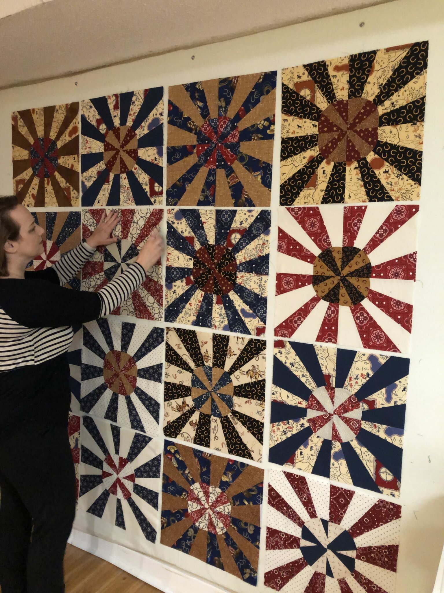 Making a Quilt Design Wall