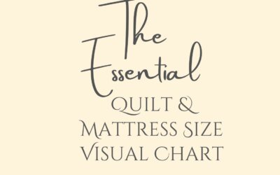 Quilt & Mattress Sizes Compared